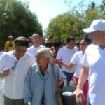 Primera Vice Ministra de Cuba intercambia con pobladores de Boquerón